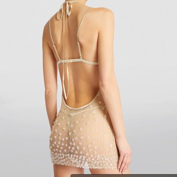 BNWT Kiki De Montparnasse Forget Me Not Slip - Picture 5 of 5